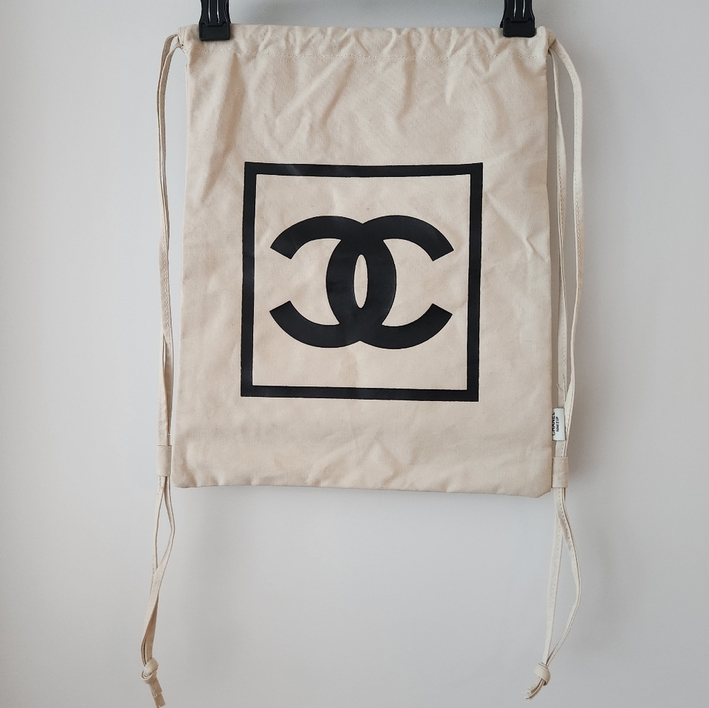 Chanel Makeup Drawstring Backpack - image 1